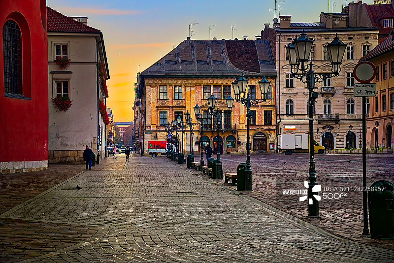 小市场广场图片素材