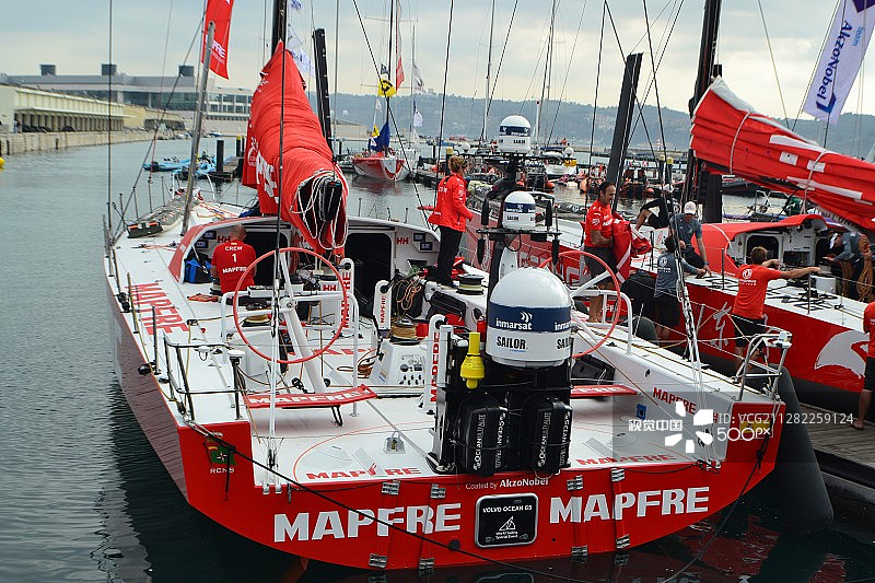 2017年沃尔沃海洋竞赛里斯本站图片素材