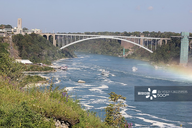 加拿大安大略省尼亚加拉瀑布公园城市风光图片素材