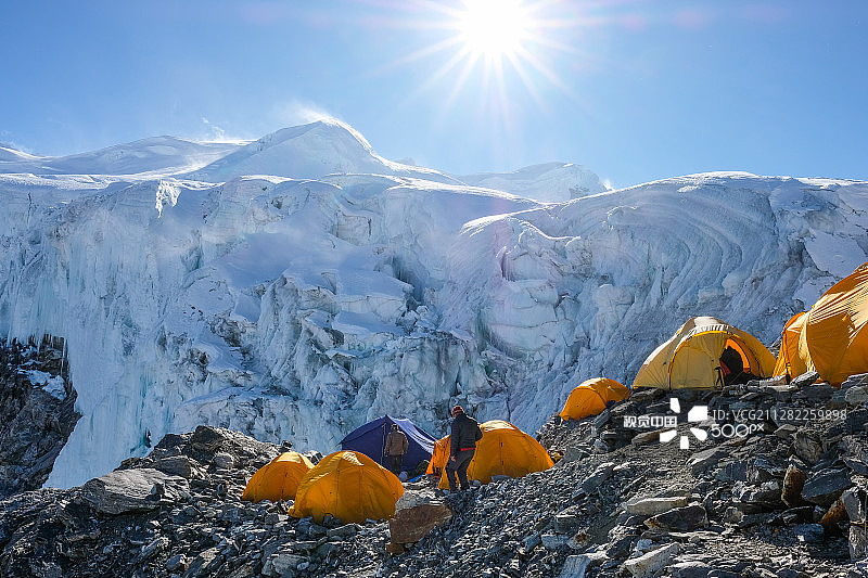 高山营地图片素材
