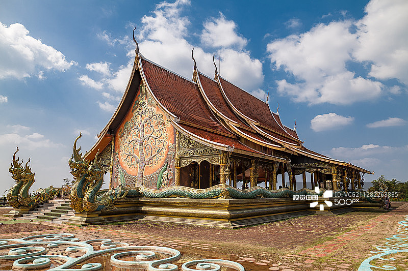 西林通瓦拉蓝寺图片素材