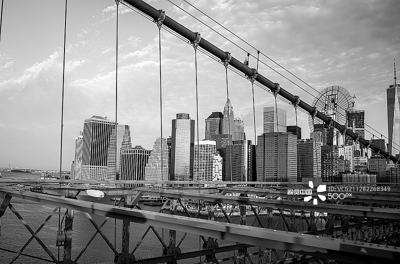 布鲁克林大桥图片素材