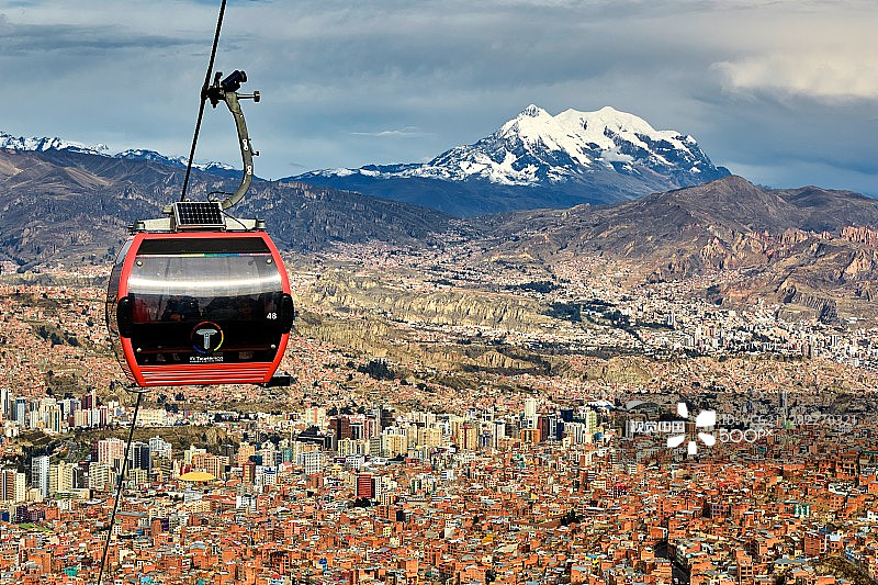 拉巴斯上空图片素材