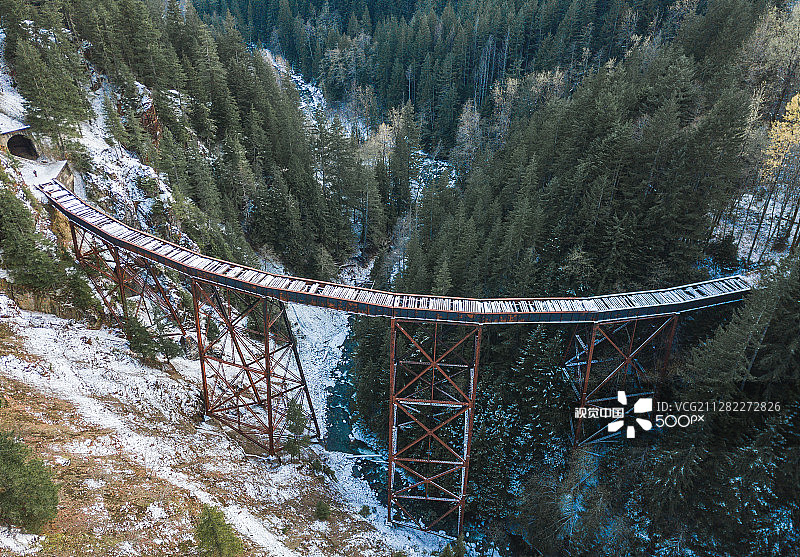 拉德纳溪栈桥图片素材