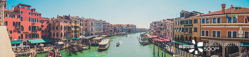 里亚托桥全景图片素材