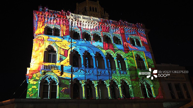 在城镇里图片素材