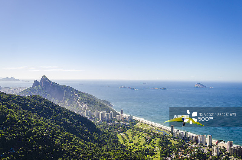 悬挂式滑翔运动图片素材