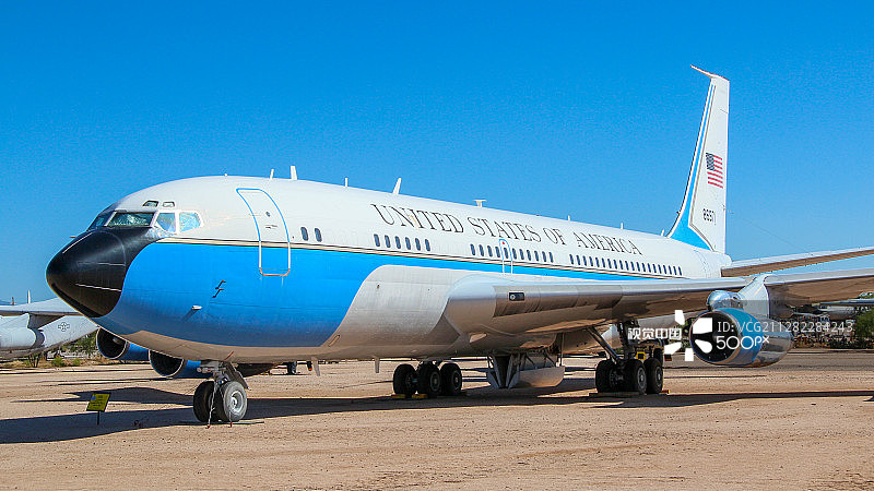 空军一号/VC-137C/波音707图片素材