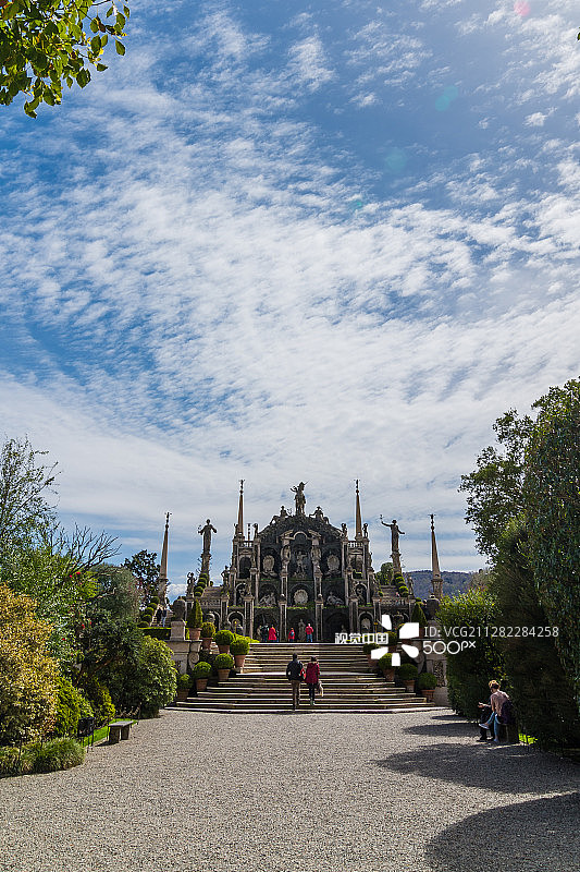 博罗梅奥别墅花园 - 皮埃蒙特图片素材