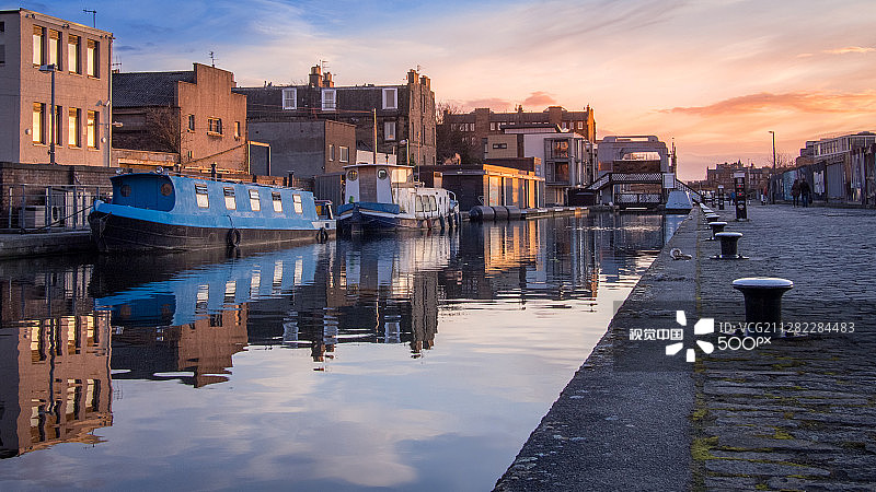 联盟运河图片素材