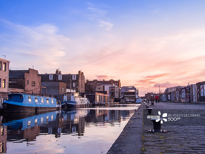 联盟运河图片素材