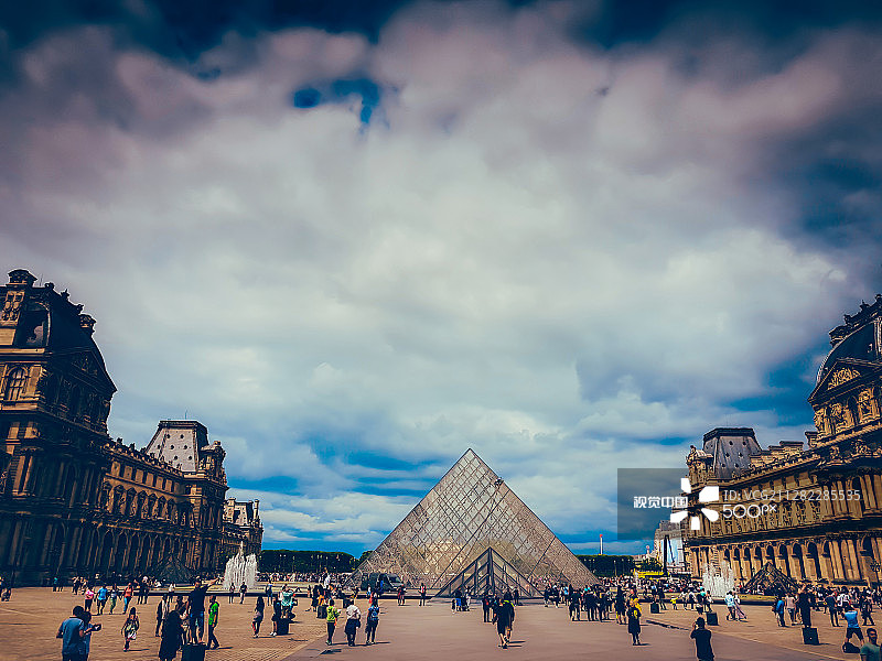 大卢浮宫图片素材