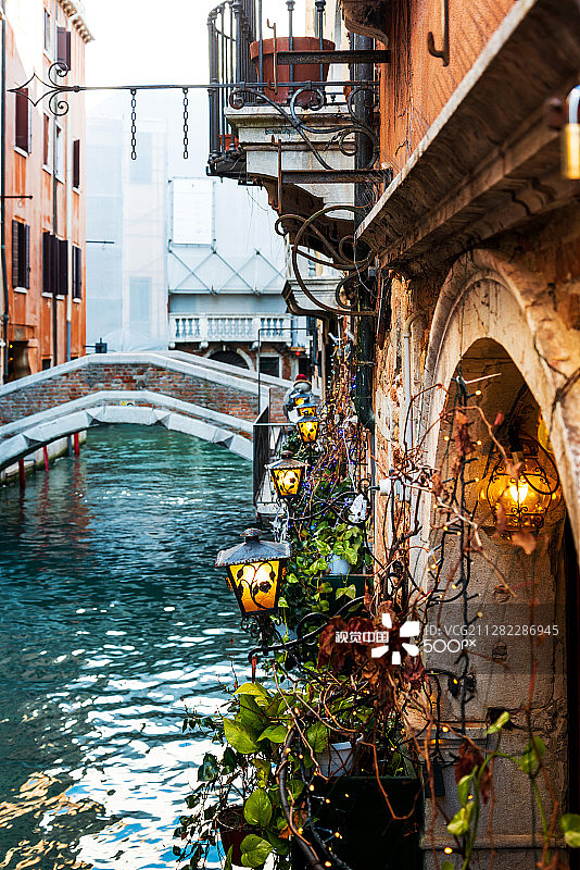 意大利威尼斯餐厅（2017年12月21日）图片素材