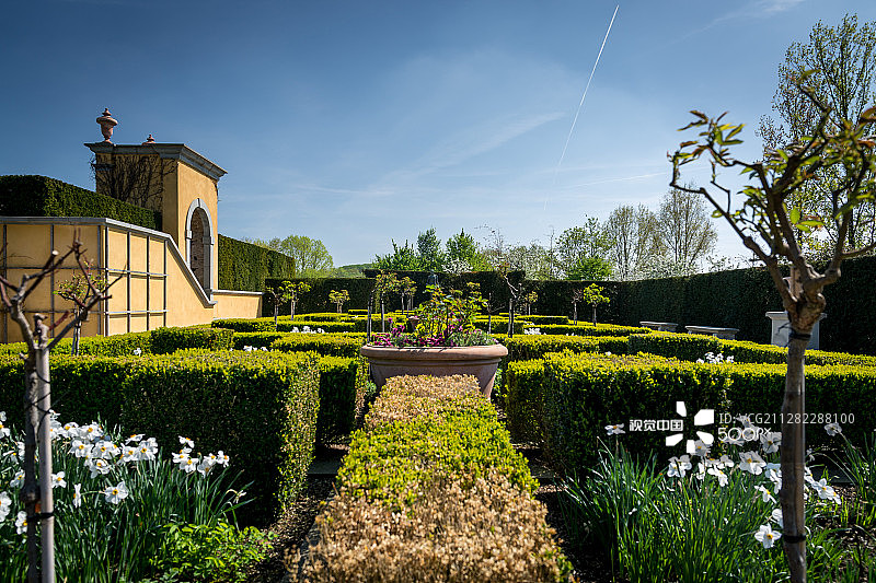 法式花园图片素材