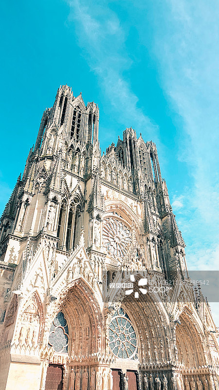 兰斯大教堂图片素材