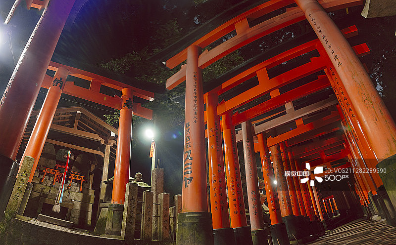 伏见稻荷大社图片素材