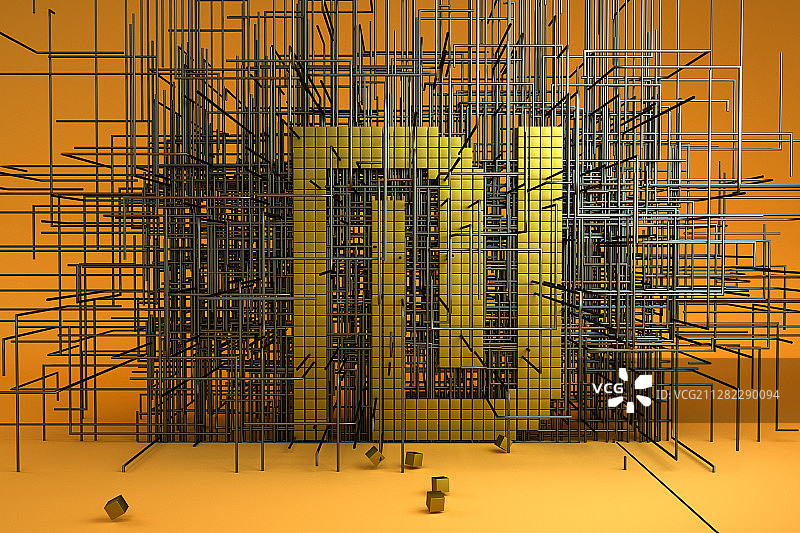 建设中的以色列货币符号，三维图形图片素材