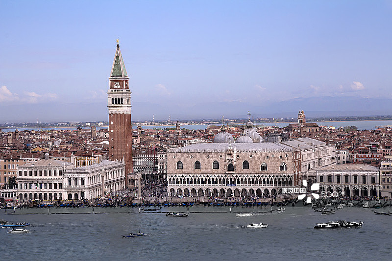 圣马可广场鸟瞰图片素材