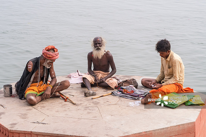 瓦拉纳西，印度图片素材