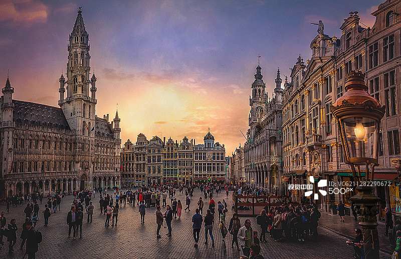 布鲁塞尔大广场图片素材