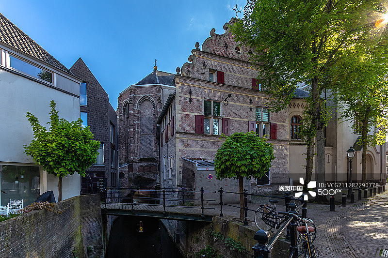 圣凯瑟琳教堂的背面图片素材