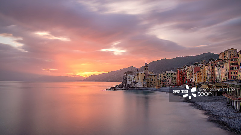 卡莫利日落图片素材