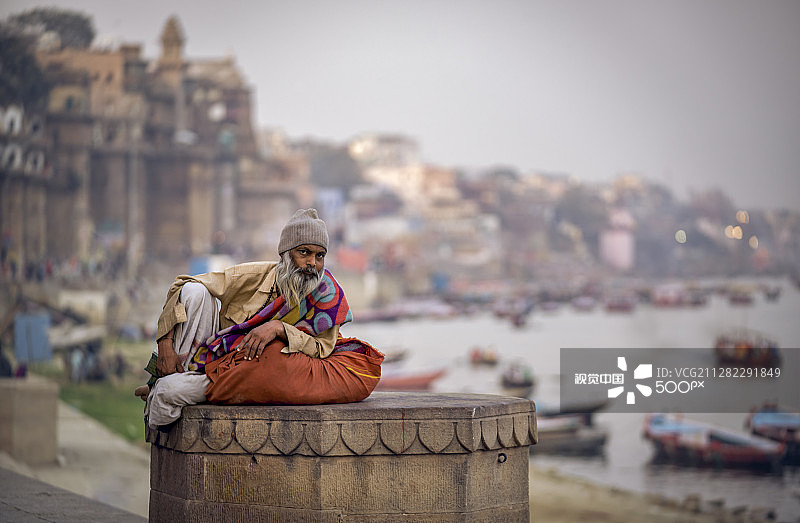 瓦拉纳西河坛图片素材