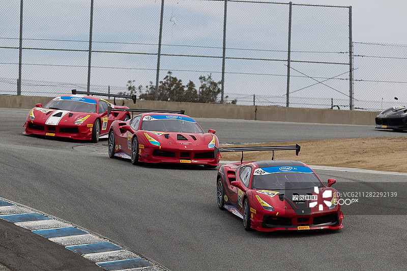 法拉利挑战赛@拉古纳塞卡图片素材