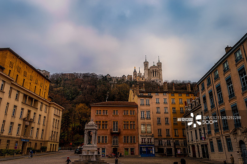 法国里昂图片素材