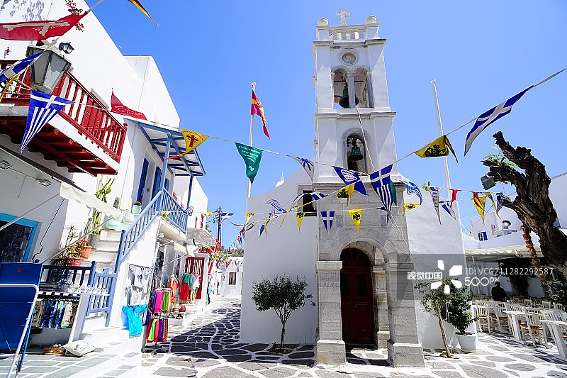 米科诺斯岛 2018图片素材