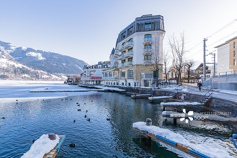 蒂罗尔州滨湖采尔图片素材