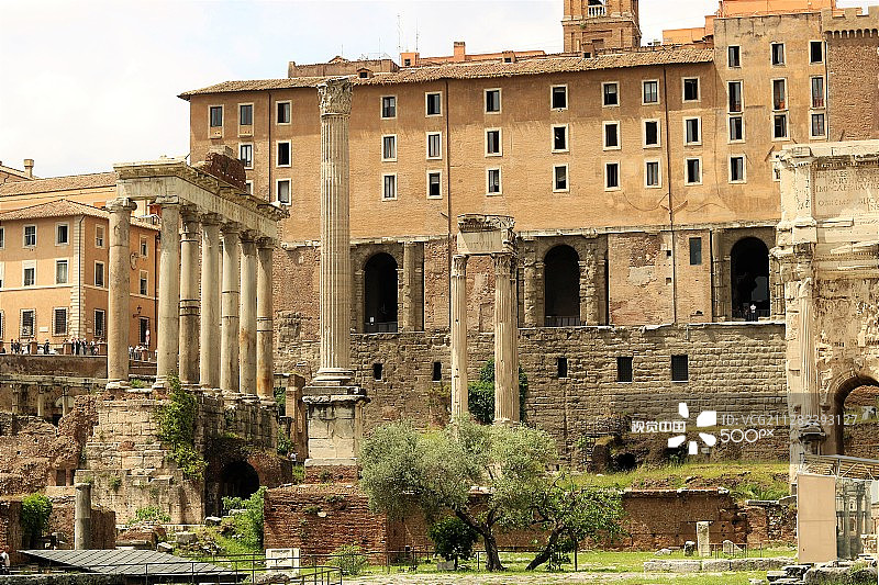 罗马广场，意大利图片素材