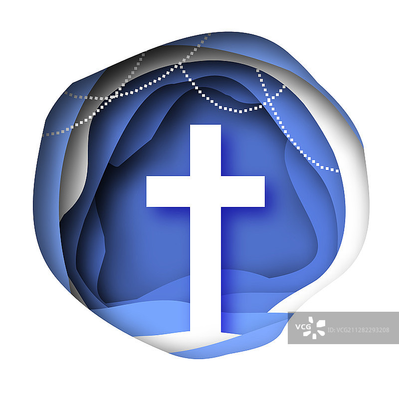 基督教复活节横幅图片素材