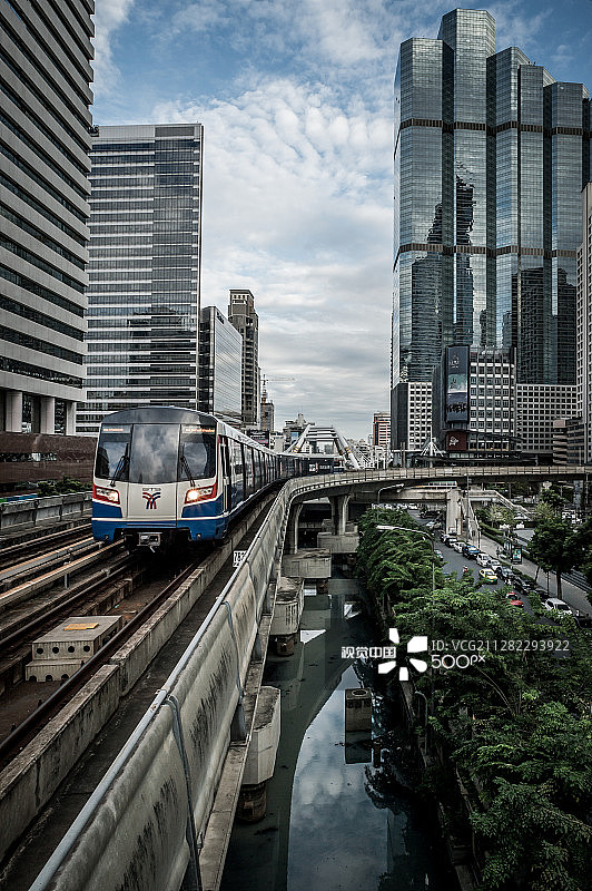 空中列车图片素材