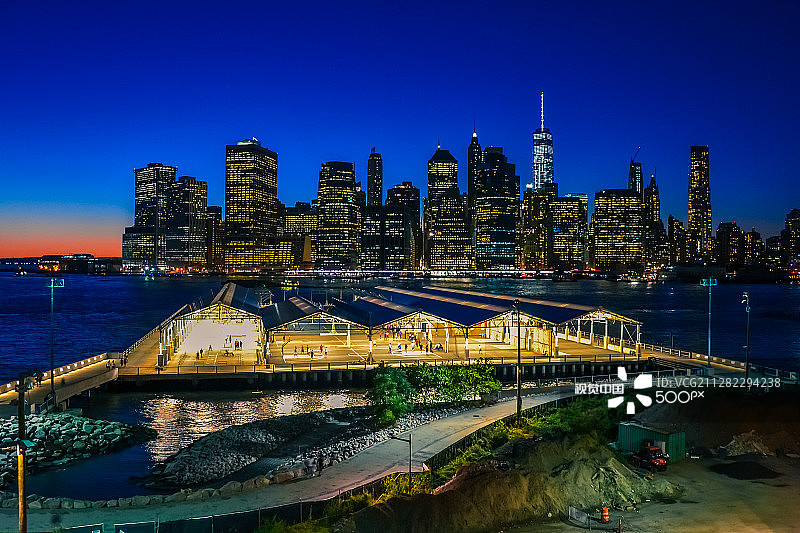 纽约市布鲁克林区体育中心图片素材