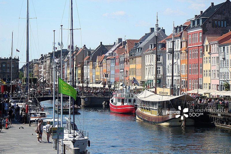 哥本哈根新港图片素材