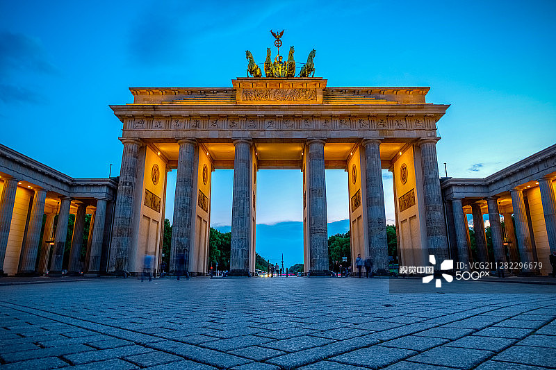 勃兰登堡门图片素材