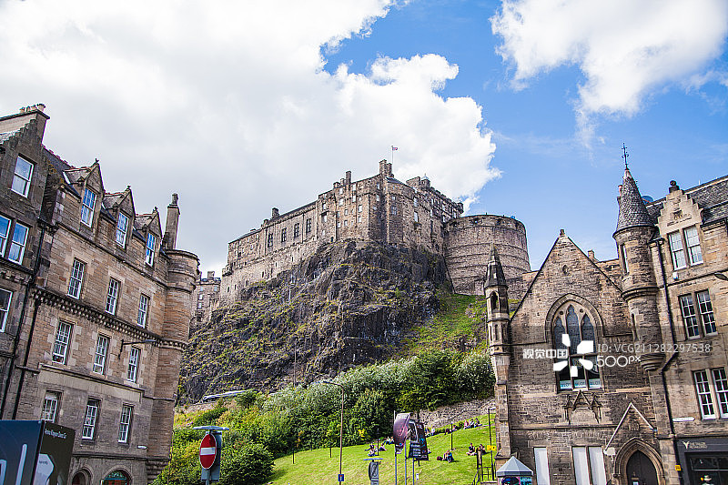 爱丁堡城堡图片素材