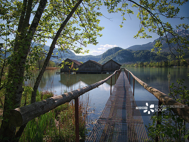 科赫尔湖图片素材