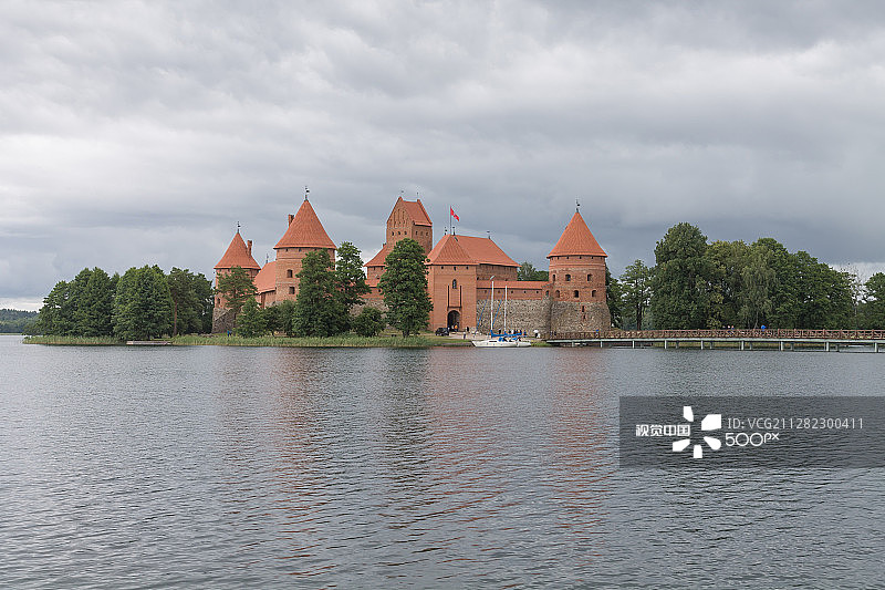 特拉凯城堡图片素材