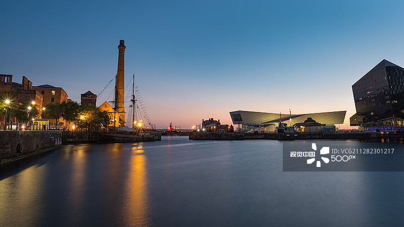 利物浦寒冷的夏夜图片素材