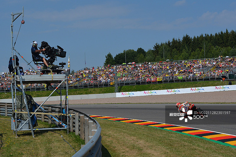 MotoGP萨克森灵赛道：马克·马奎斯图片素材