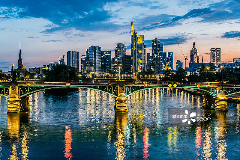 德国法兰克福图片素材