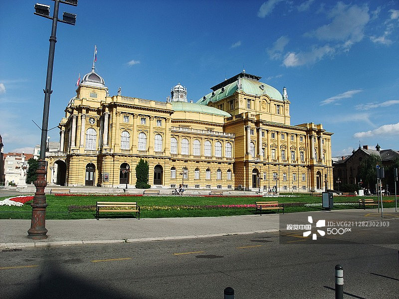 克罗地亚萨格勒布图片素材