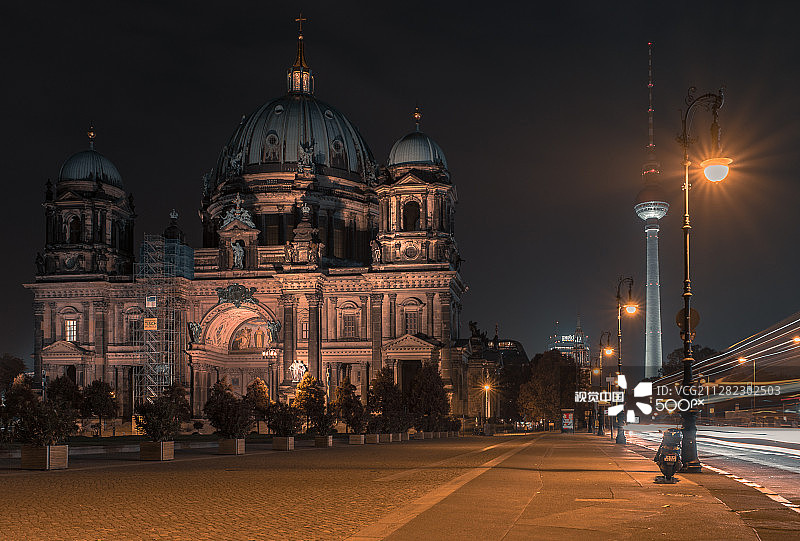 柏林大教堂图片素材