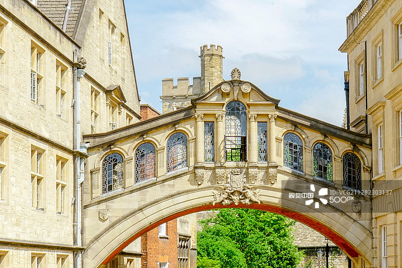 牛津叹息桥图片素材