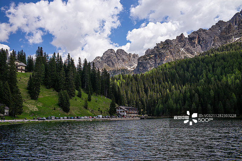 米苏里纳湖图片素材