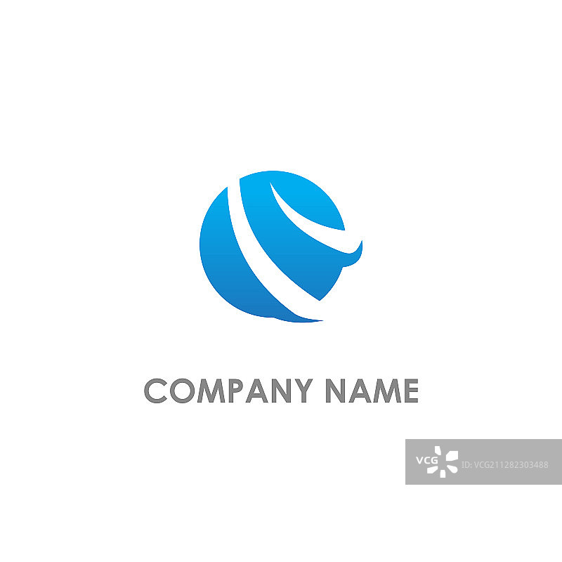 圆形球体抽象标志图片素材