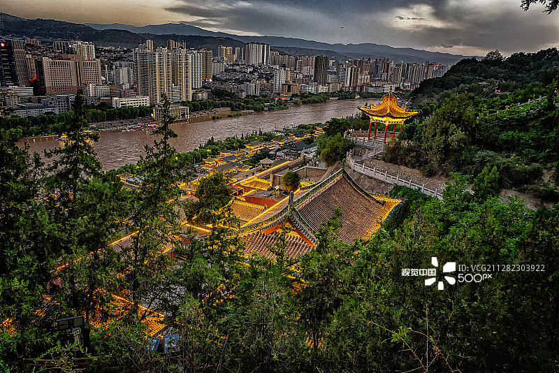 兰州：传统与现代图片素材