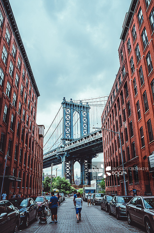纽约布鲁克林Dumbo图片素材